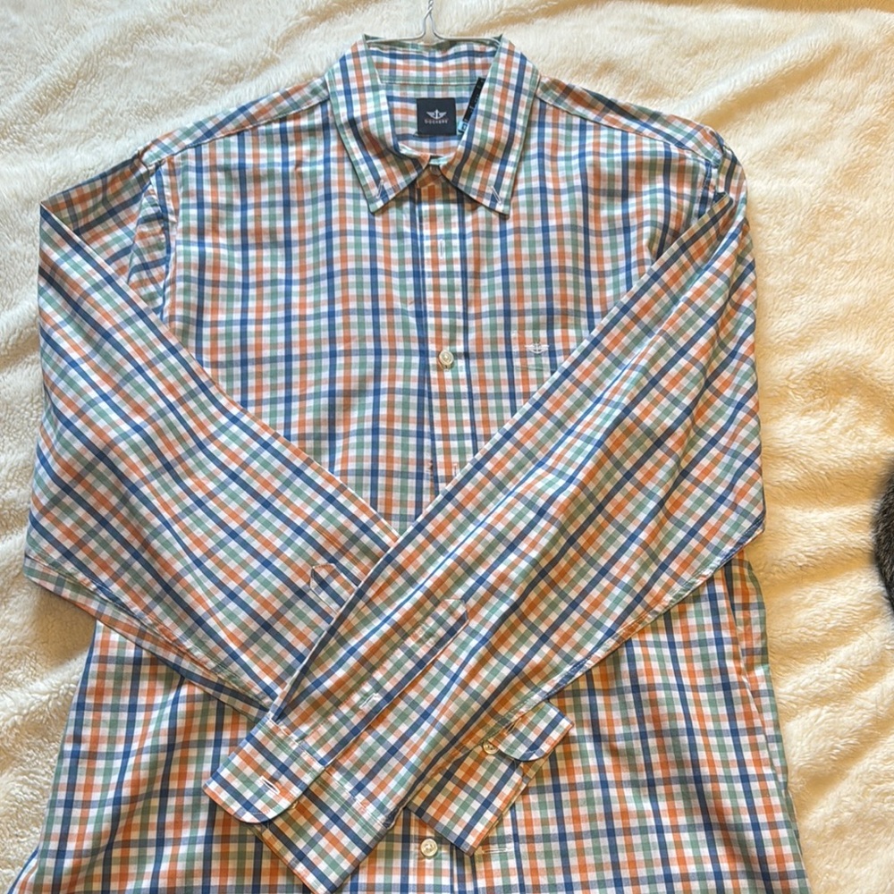 Dockers Men's Multicolor Checkered Shirt